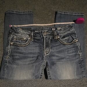 Signature Women's Faded Blue Boot Cut Jeans